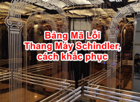 Bảng mã lỗi thang máy Schindler