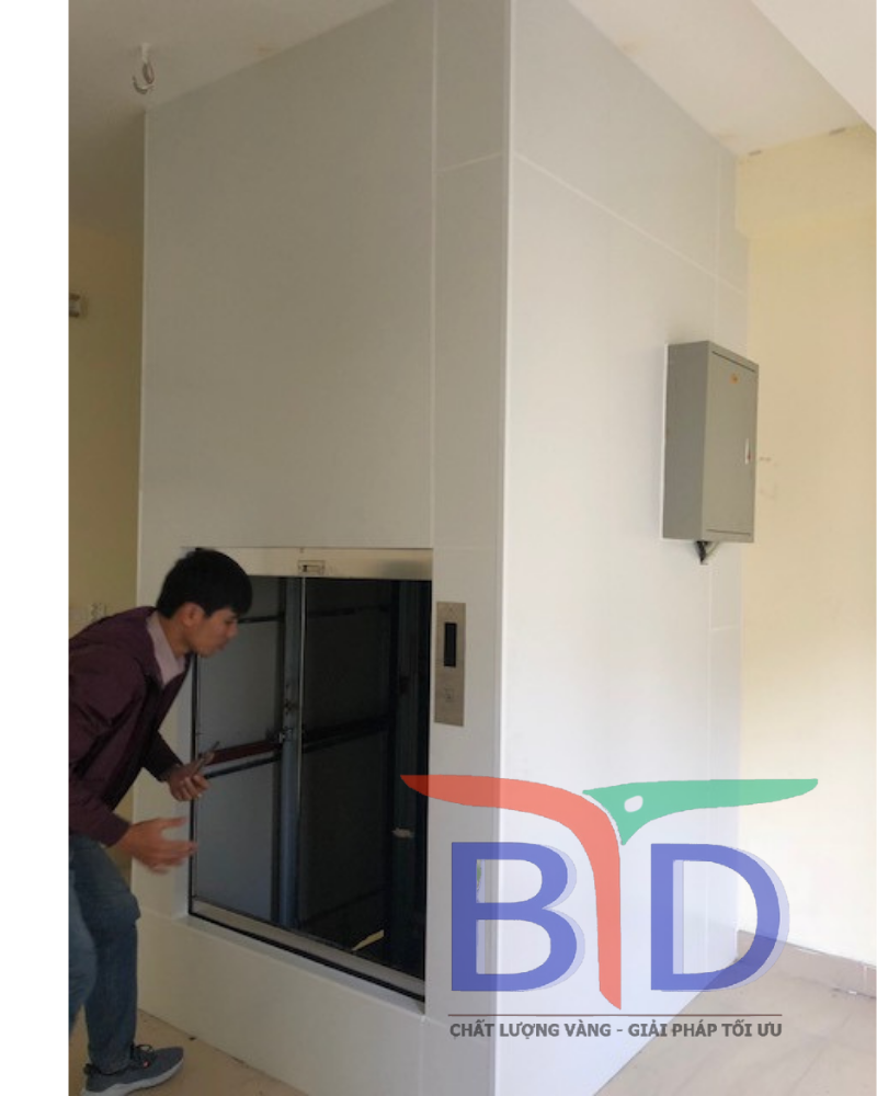 BTD Vina - nơi cung cấp lắp đặt thang tải hàng mini giá tốt